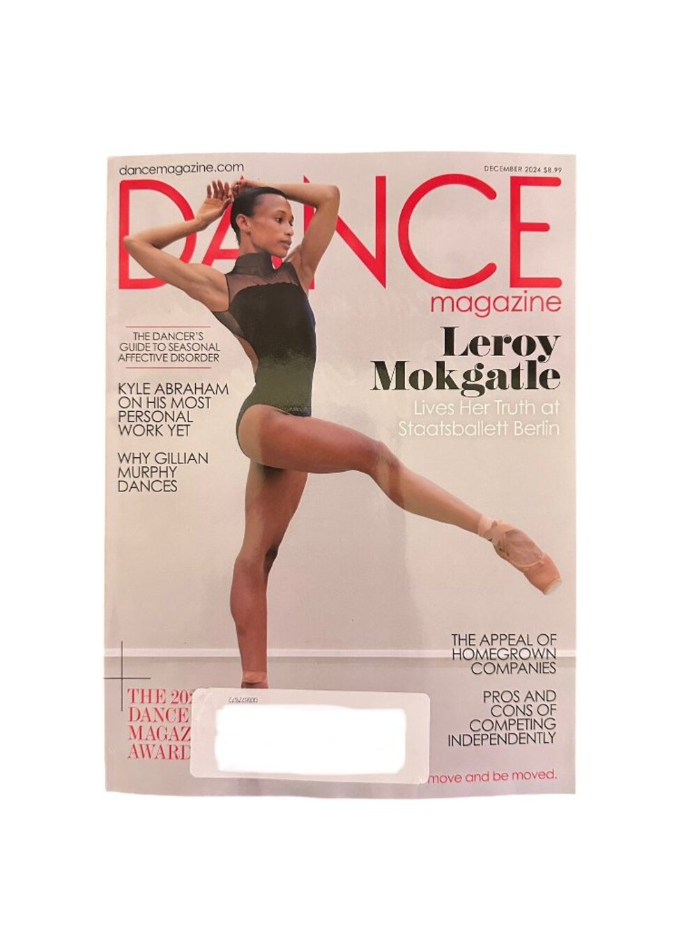 Dance Magazine December 2024 Leroy Mokgatle Dance Magazine Awards Kyle Abraham